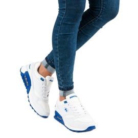 Hasby Scarpe sportive con allacciatura bianca 2
