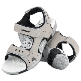 Hasby Sandali bassi sportivi grigio 1