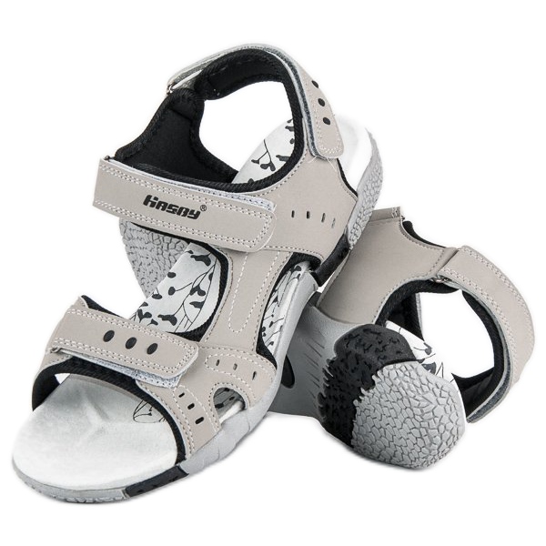 Hasby Sandali bassi sportivi grigio 1