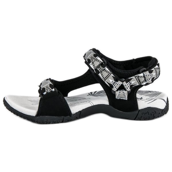 American Club Sandali da donna comodi nero 1