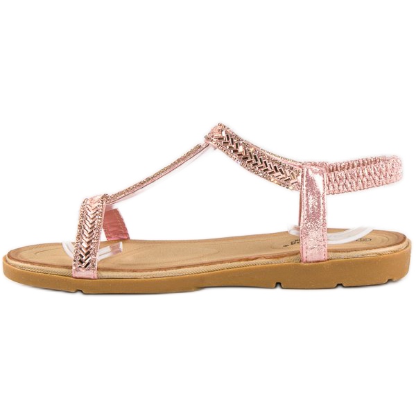 Fama Sandali rosa con elastico 2