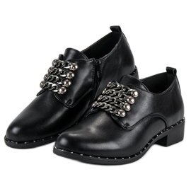 Marquiz Scarpe nere come la roccia nero 2