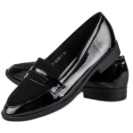 Best Shoes Mocassini laccati neri nero 2