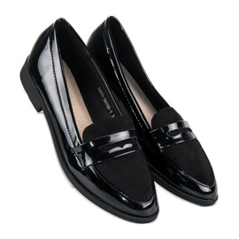 Best Shoes Mocassini laccati neri nero 1