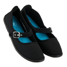 Ballerine nere con cintura mckeylor nero 1