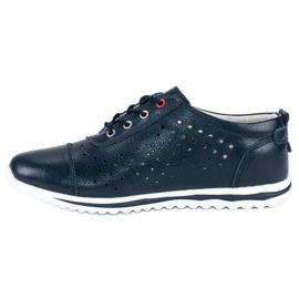 Vinceza Sneakers VICEZA traforate blu navy 1