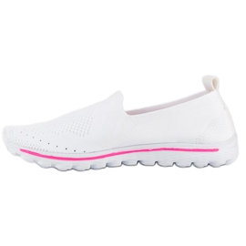 MCKEYLOR Sneakers in Tessuto Bianco 1