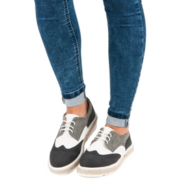 Ideal Shoes Scarpe, espadrillas grigio 1