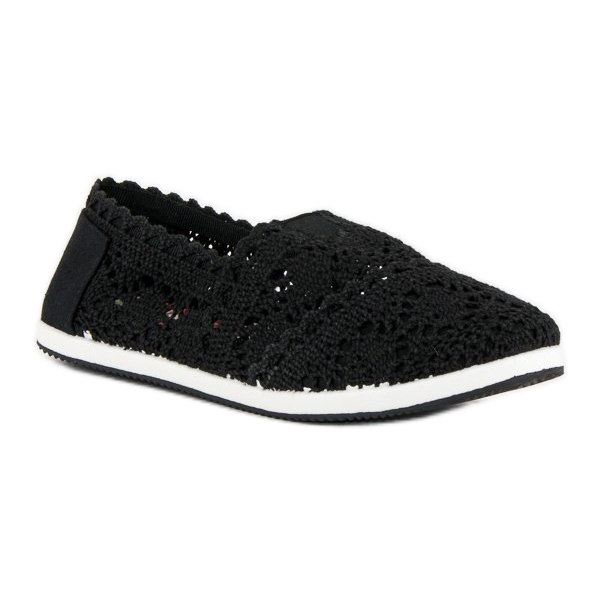 Marquiz Sneakers in pizzo nero 1