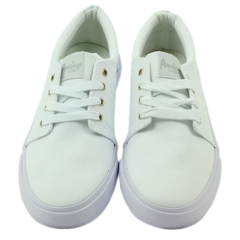 American Club Sneakers da uomo americane Sneakers LH18 bianca 4