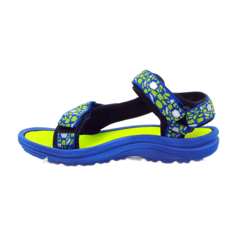 Sandali da bambino blu American Club 8122 verde 2