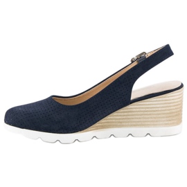 Pompe vinceza traforate blu 1