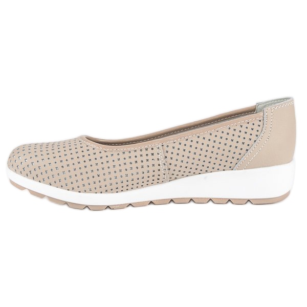 Ballerine vinceza in pelle marrone 1