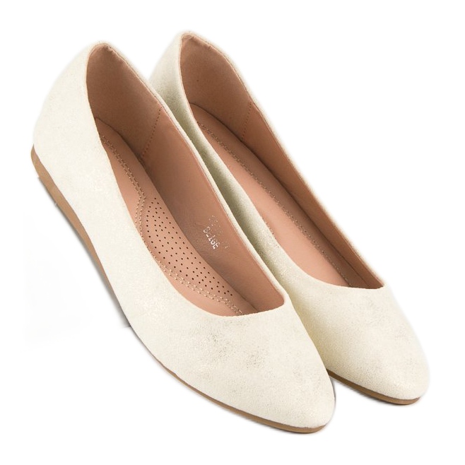 Nio Nio Ballerine in camoscio marrone 2