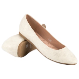 Nio Nio Ballerine in camoscio marrone 1