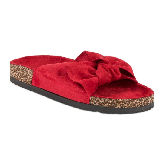 Bestelle Ciabatte in camoscio rosso 1