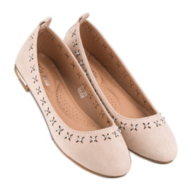 Nio Nio Ballerine eleganti marrone 2