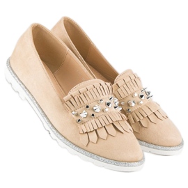 Forever Folie Mocassini eleganti in camoscio marrone 1