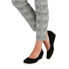 Filippo Décolleté da donna in camoscio nero 1