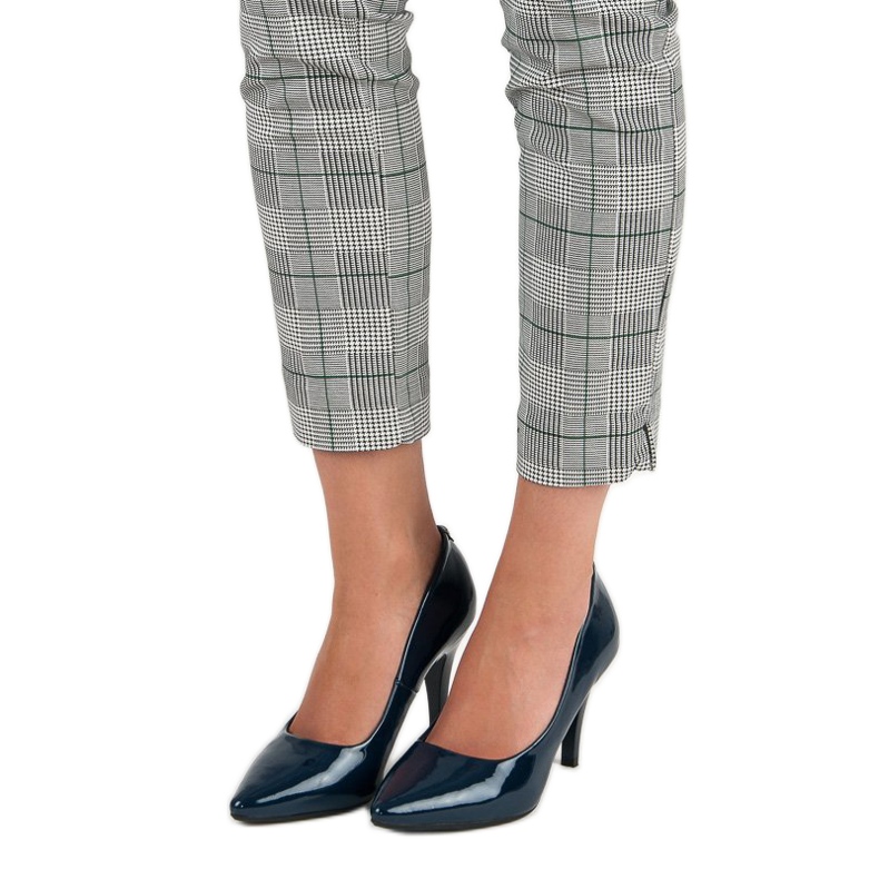 Tacchi vinceza verniciati blu navy 1