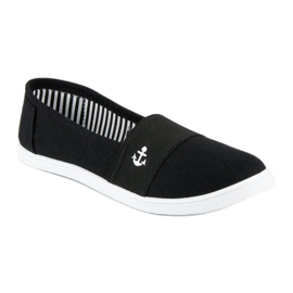 McKey Sneakers nere senza lacci nero 1