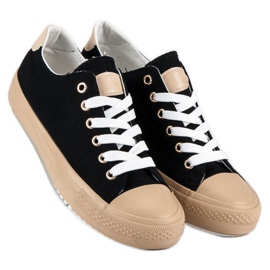 Seastar Scarpe da ginnastica legate nero 1