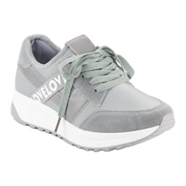 Scarpe sportive grigie grigio 1