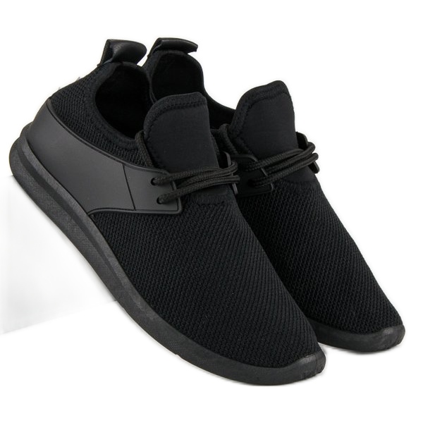 Super Me Sneakers in tessuto nero 1