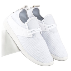 Super Me Sneakers bianche in tessuto bianco 1