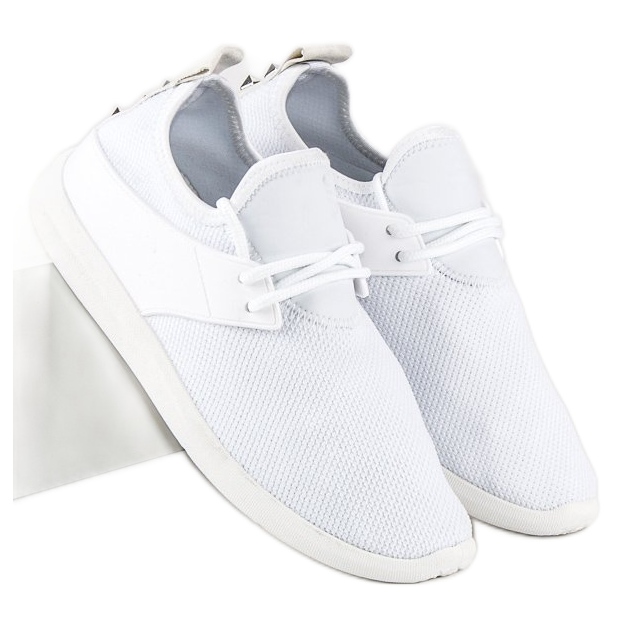 Super Me Sneakers bianche in tessuto bianca 1