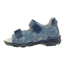 Sandali Su Velcro Ren But 3053 jeans blu 2