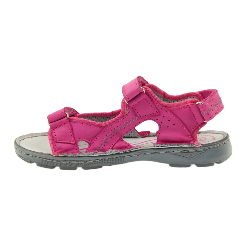 Ren But Sandali per ragazze flessibili in pelle 4256 Amaranto Ren ma rosa 2