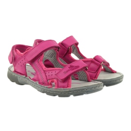 Ren But Sandali per ragazze flessibili in pelle 4256 Amaranto Ren ma rosa 4