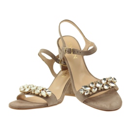 Sandali sul palo Sagan 53214 beige 3
