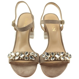Sandali sul palo Sagan 53214 beige 4
