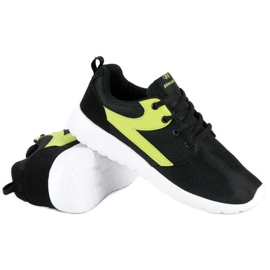 Hasby Scarpe sportive tessili nero giallo 2