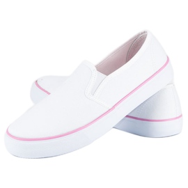McKey Slipons in tessuto bianco 2