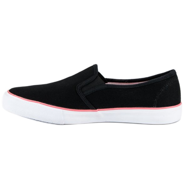 McKey Slipons in tessuto nero 1