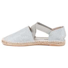 McKey Espadrillas d'argento grigio 1