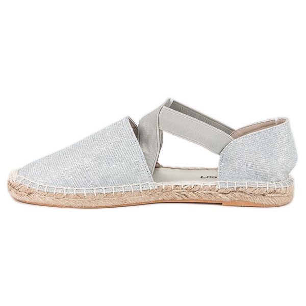 McKey Espadrillas d'argento grigio 1