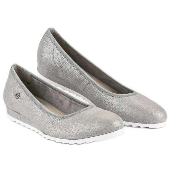 Filippo Ballerine grigie da donna grigio 1