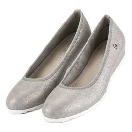 Filippo Ballerine grigie da donna grigio 2