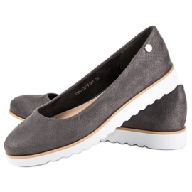Filippo Ballerine stampa serpente grigio 2