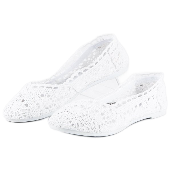 Seastar Ballerine in pizzo bianco bianca 2