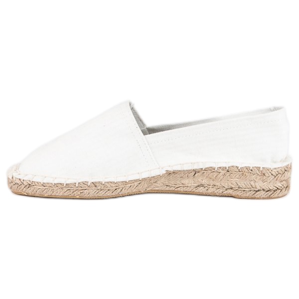 McKey Comode espadrillas bianche bianco 1
