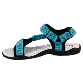 American Club Sandali In Tessuto Con Velcro Americano blu 1