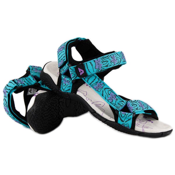 American Club Sandali In Tessuto Con Velcro Americano blu 2