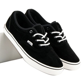 Andy Z Sneakers in camoscio nero 1