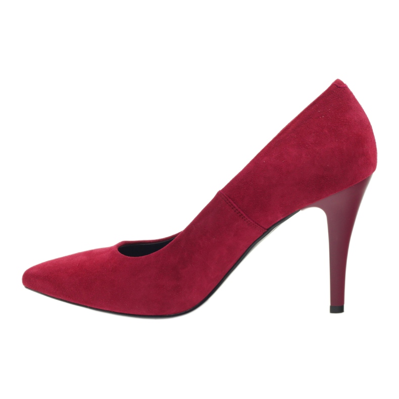 Décolleté Badura 2593 rosso ciliegia 2