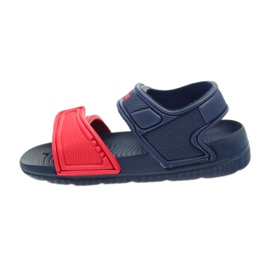 American Club Sandali americani scarpe da acqua per bambini rosso blu navy 2